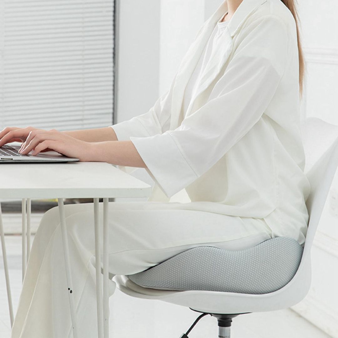Sciatica Relief Cushion for Tailbone, Hip & Lower Back Support