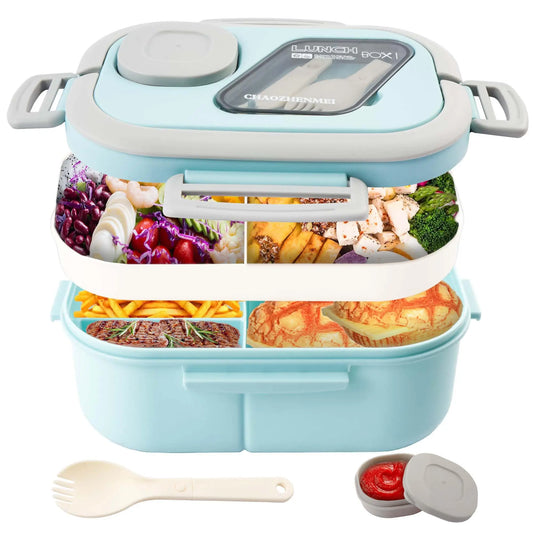 1Pcs Convenient Insulated Lunch Box European Oval Sealed