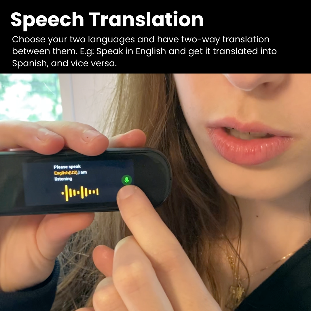 Smart AI Translator Pen | Instant Voice & Text Translation