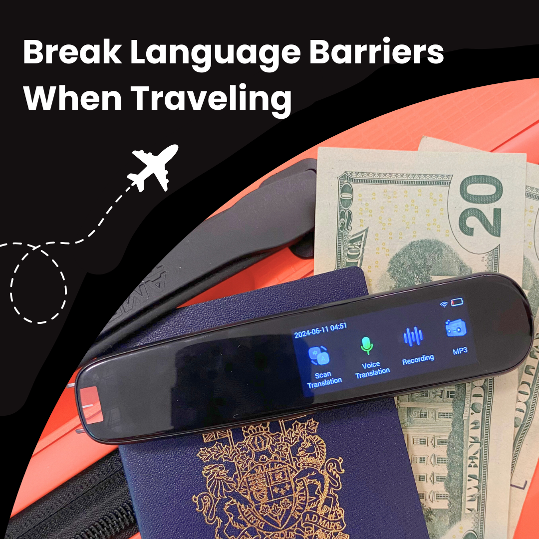 Smart AI Translator Pen | Instant Voice & Text Translation