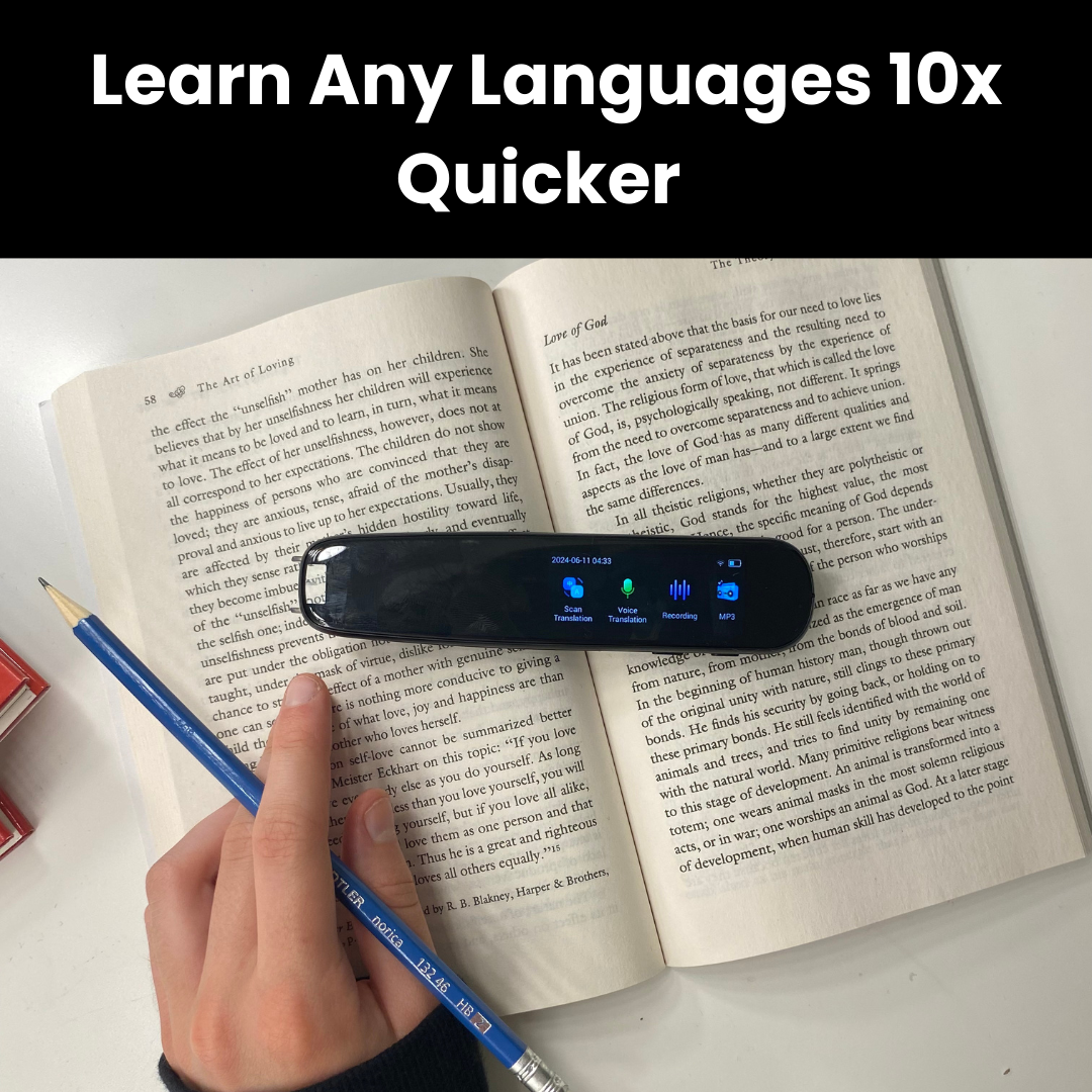 Smart AI Translator Pen | Instant Voice & Text Translation