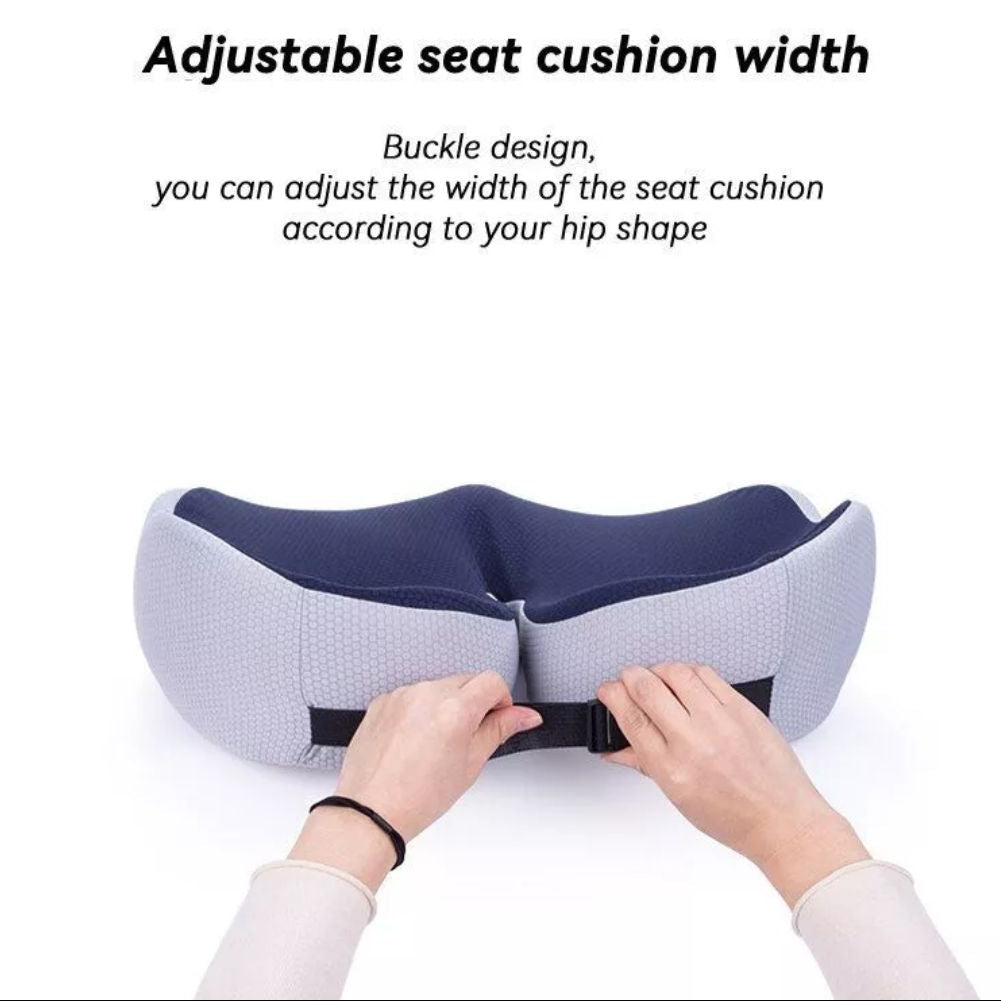 Sciatica Relief Cushion for Tailbone, Hip & Lower Back Support