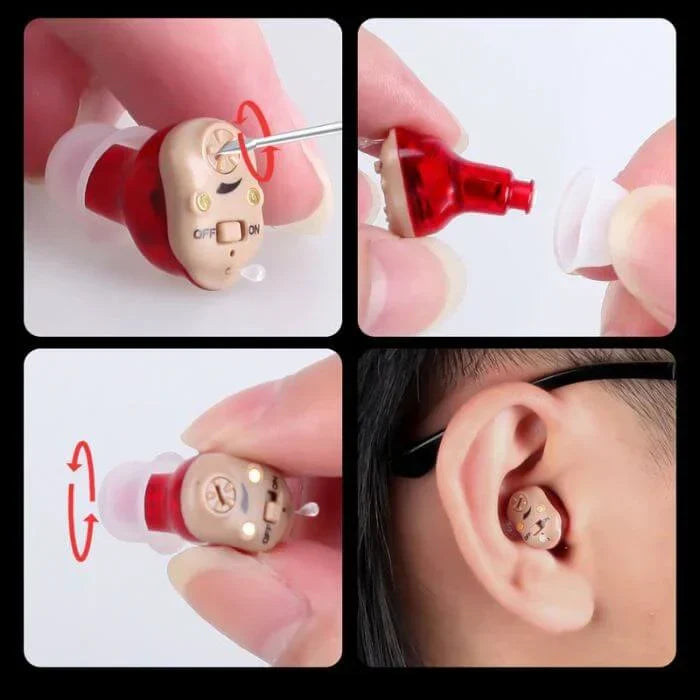 Premium Rechargeable Hearing Aid – Lightweight & Easy to Use