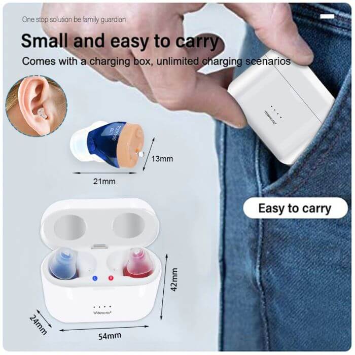 Premium Rechargeable Hearing Aid – Lightweight & Easy to Use