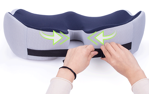 Sciatica Relief Cushion for Tailbone, Hip & Lower Back Support