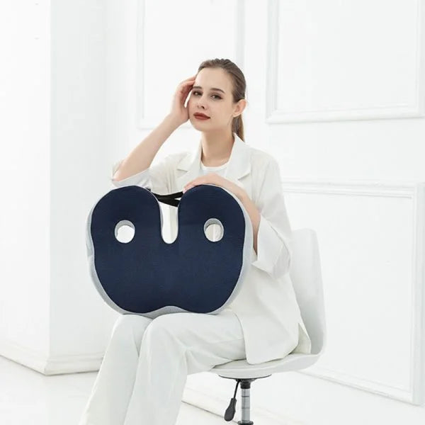 Sciatica Relief Cushion for Tailbone, Hip & Lower Back Support