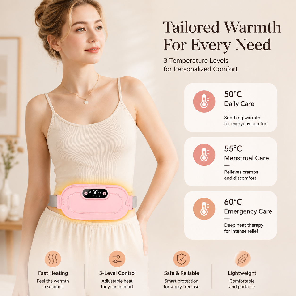 ComfortWave Menstrual Relief Pad