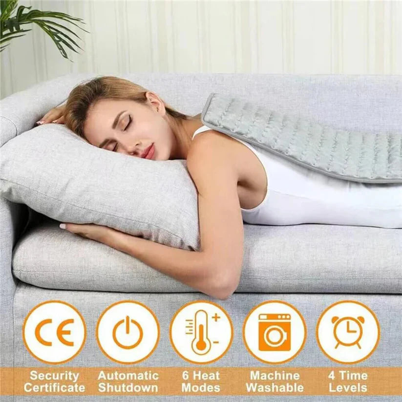 Heated Therapy Pad for Back, Neck & Muscle Relief