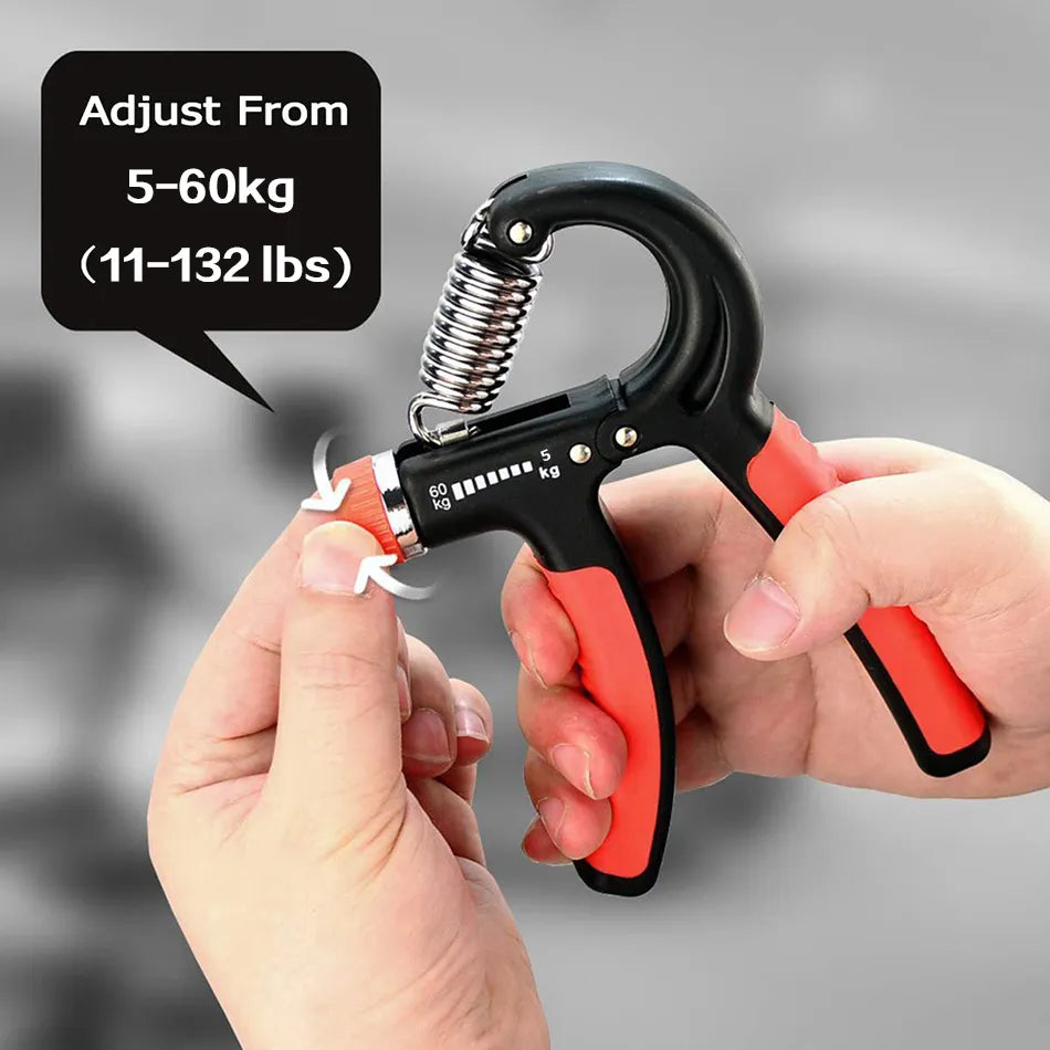 Adjustable Hand Gripper for Grip, Wrist & Forearm Training