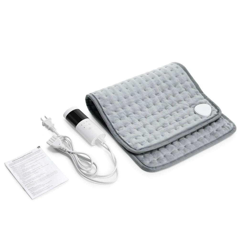 Electric Heating Pad Shoulder Back Leg Pain Relief Physiotherapy Winter Heater Timed Temperature Control Heating Blanket Mat