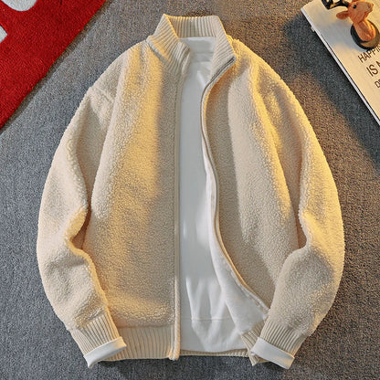 High Quality Mens Fleece Lined Jacket Full Zip Sweatshirt Winter Fall Casual Hooded Jackets Hoodie Fleece Outwear Sherpa Hoodies