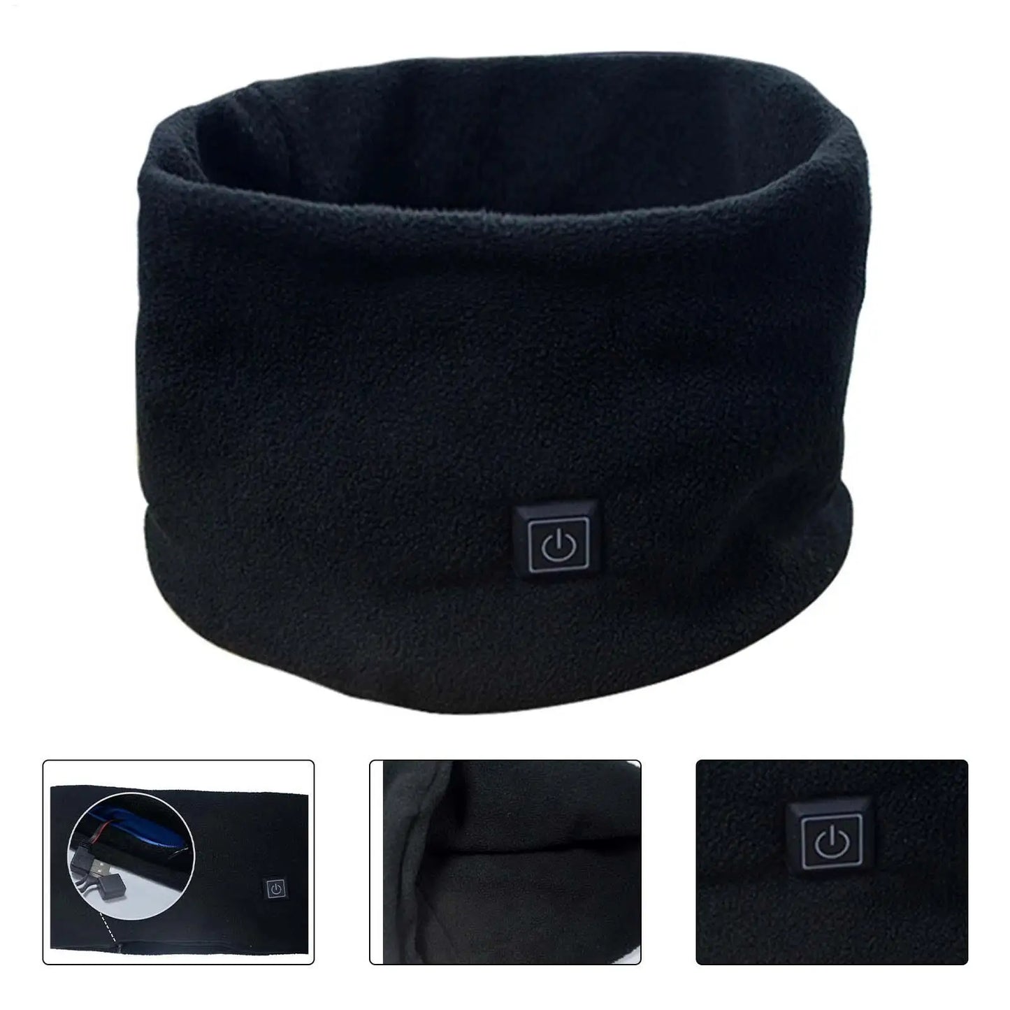 Neck Heating Wrap Scarf Winter Neck Heating Warmer For Men And Women 3 Temperature Modes Neck Heating Warmer Washable For Autumn