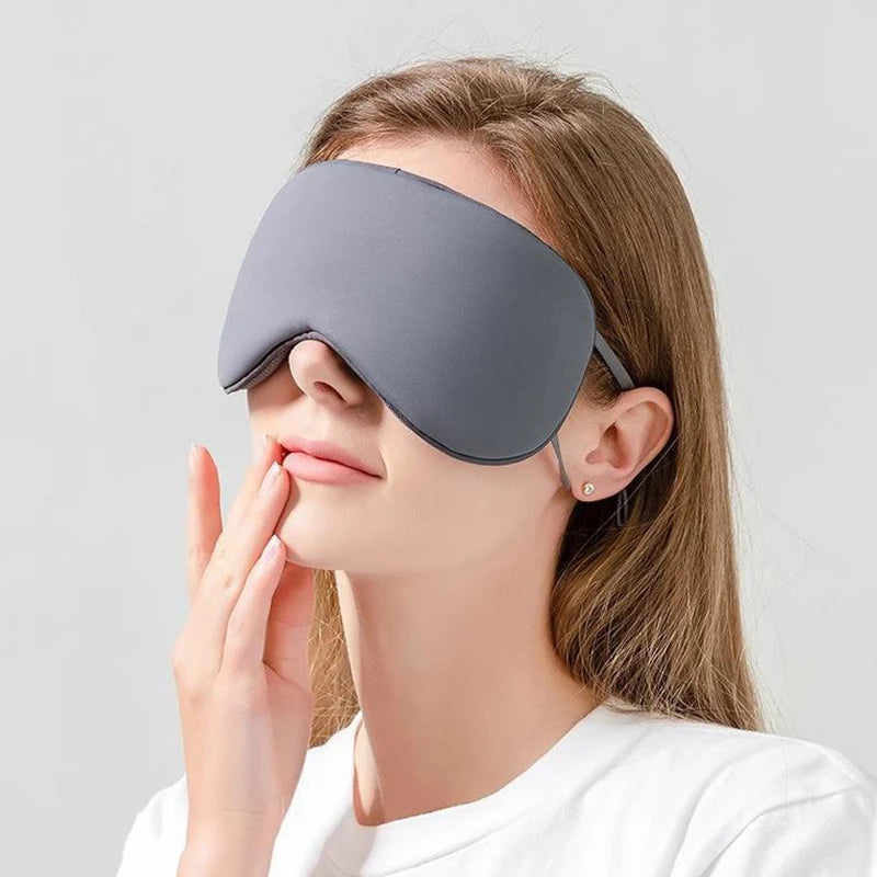 Weighted Gravity Eye Mask Sleeping Comfortable Light Blocking Headband For Deep Sleep Stress Relief Travel Gift For Men Women