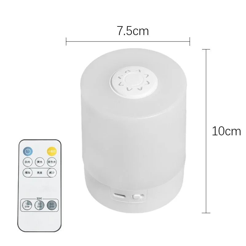 Led Night Lights Bedside Dimmable Charging Desktop Night Lamps Bedroom Bedside Lighting Decoration Touch Reading Led Table Lamps