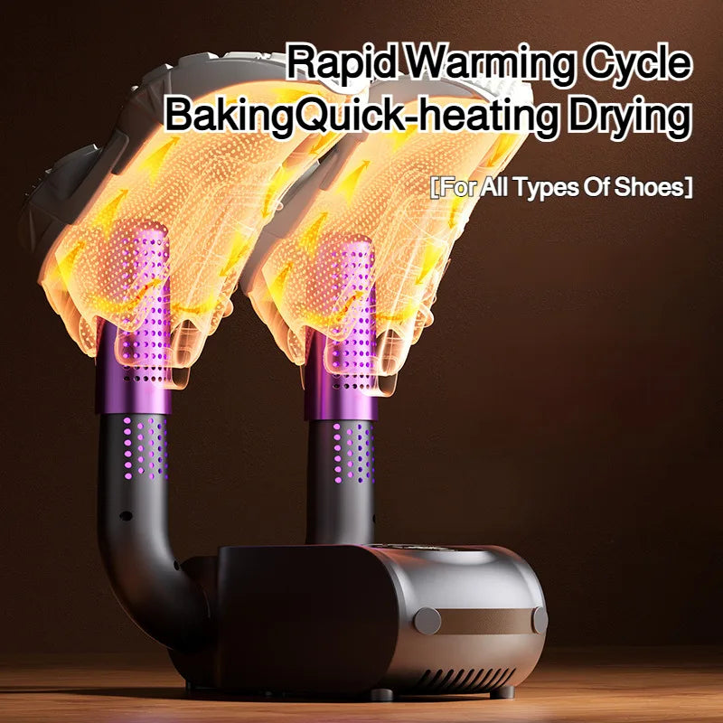 Foldable Shoes Dryer Intelligent Warmer For Home Travel Quick-Drying Shoe Deodorizer Boot Footwear Dry Machine
