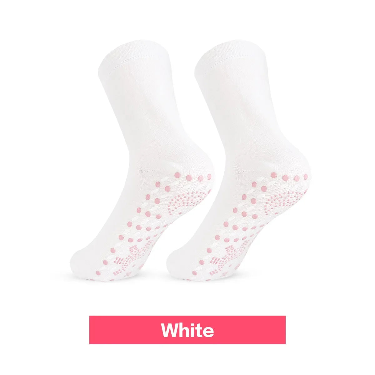 1/5Pairs Heated Socks, Self Heating Socks for Men Women,Massage Anti-Freezing for Fishing Camping Hiking Skiing and Foot Warmer