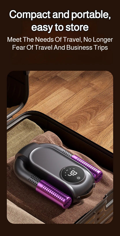 Foldable Shoes Dryer Intelligent Warmer For Home Travel Quick-Drying Shoe Deodorizer Boot Footwear Dry Machine