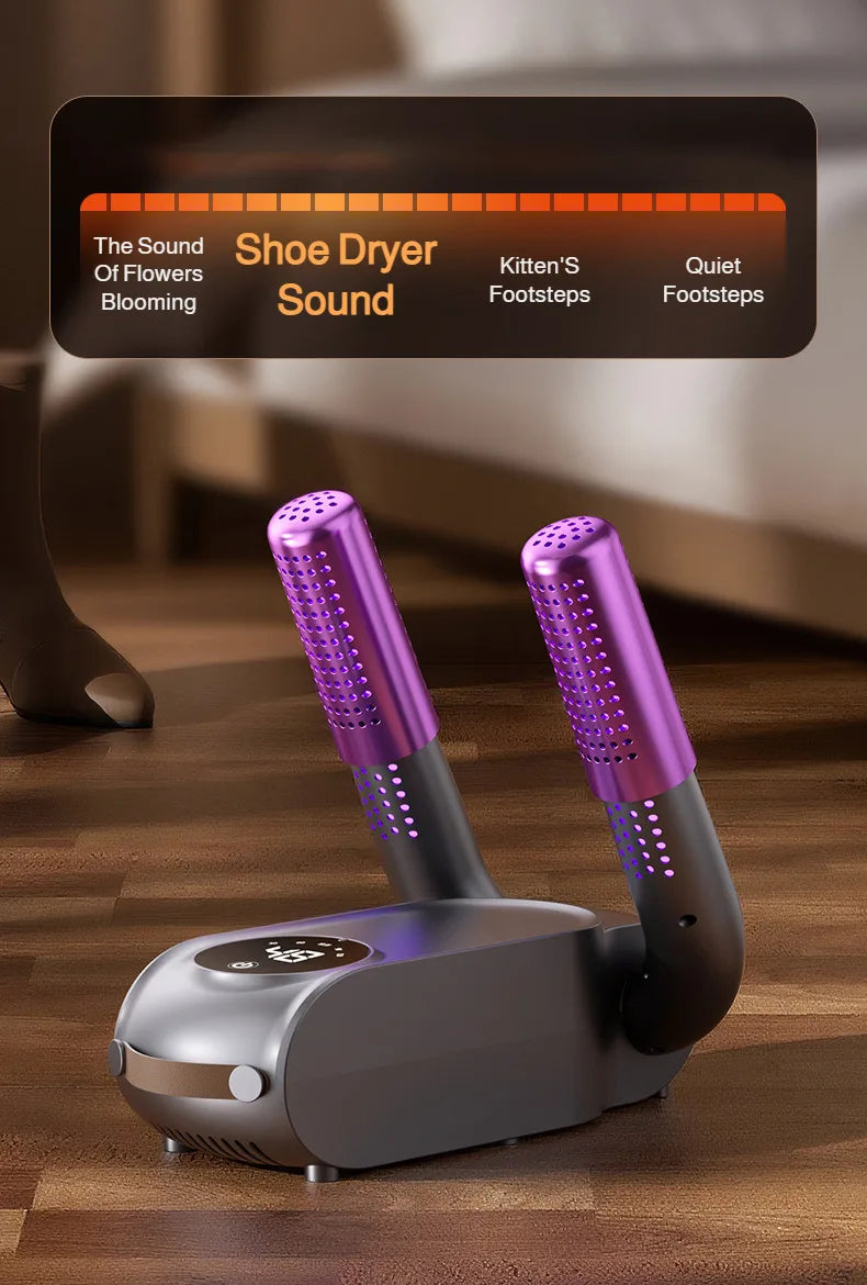 Foldable Shoes Dryer Intelligent Warmer For Home Travel Quick-Drying Shoe Deodorizer Boot Footwear Dry Machine