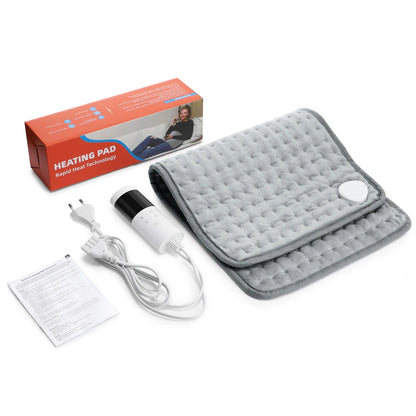 Electric Heating Pad Shoulder Back Leg Pain Relief Physiotherapy Winter Heater Timed Temperature Control Heating Blanket Mat