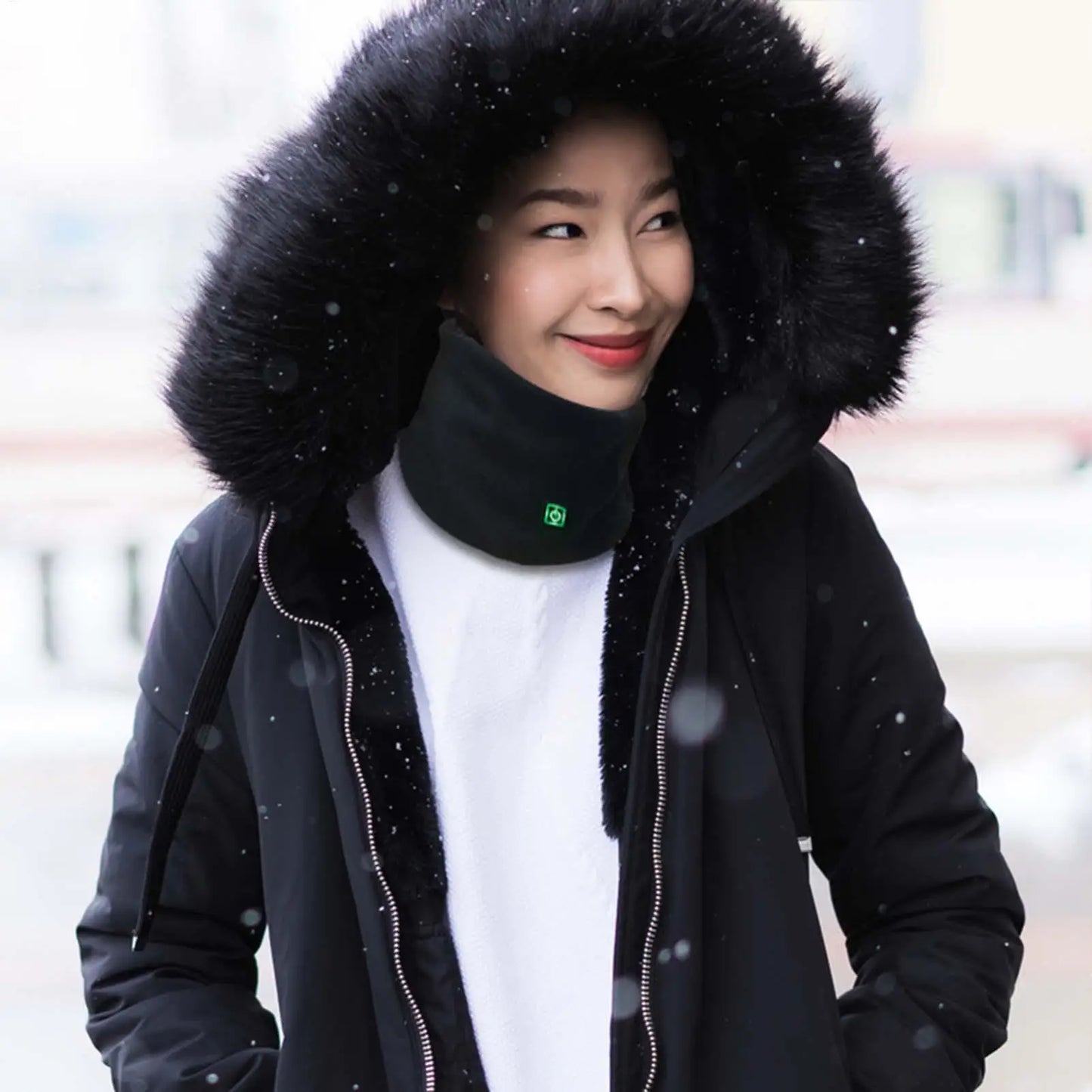 Neck Heating Wrap Scarf Winter Neck Heating Warmer For Men And Women 3 Temperature Modes Neck Heating Warmer Washable For Autumn