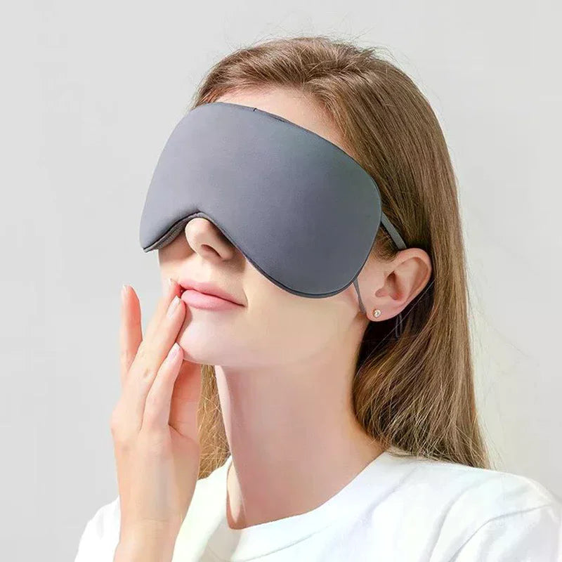 Weighted Gravity Eye Mask Sleeping Comfortable Light Blocking Headband For Deep Sleep Stress Relief Travel Gift For Men Women