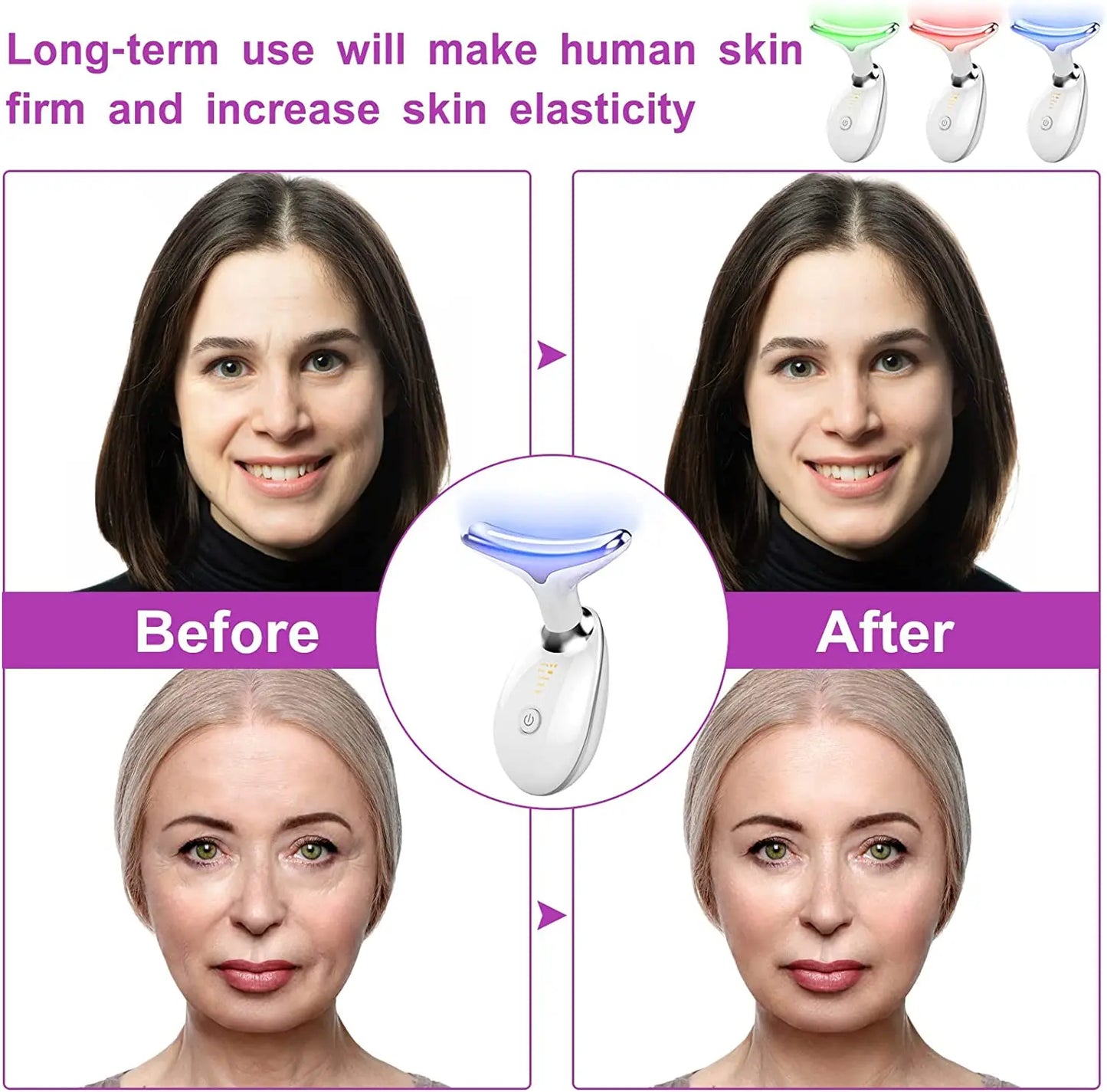 Neck Face Lifter Ems Massager