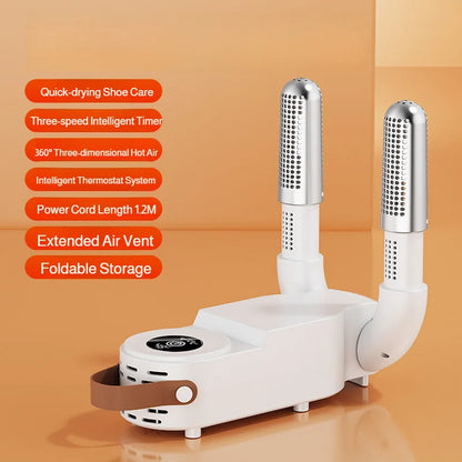 Foldable Shoes Dryer Intelligent Warmer For Home Travel Quick-Drying Shoe Deodorizer Boot Footwear Dry Machine