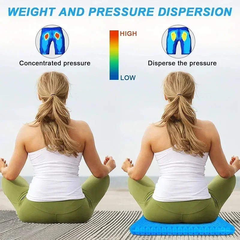 Gel Seat Cushion for Pressure Relief