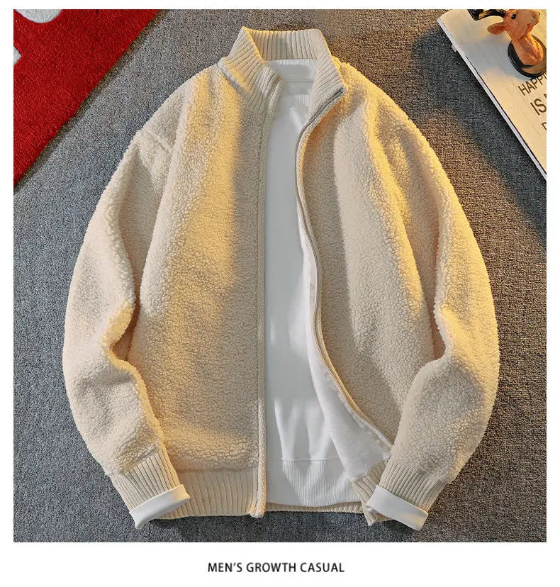 High Quality Mens Fleece Lined Jacket Full Zip Sweatshirt Winter Fall Casual Hooded Jackets Hoodie Fleece Outwear Sherpa Hoodies