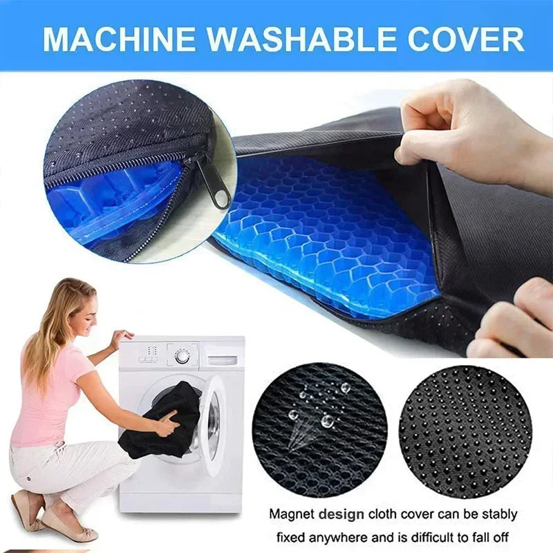 Gel Seat Cushion for Pressure Relief