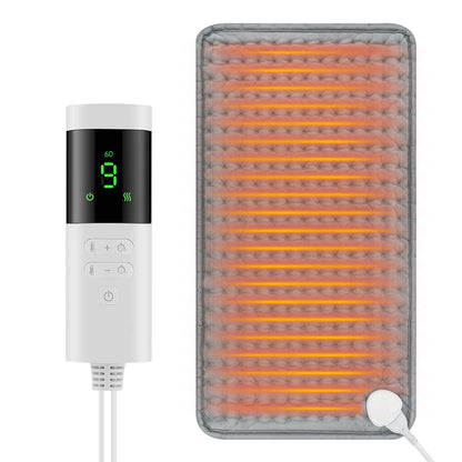 Electric Heating Pad Shoulder Back Leg Pain Relief Physiotherapy Winter Heater Timed Temperature Control Heating Blanket Mat