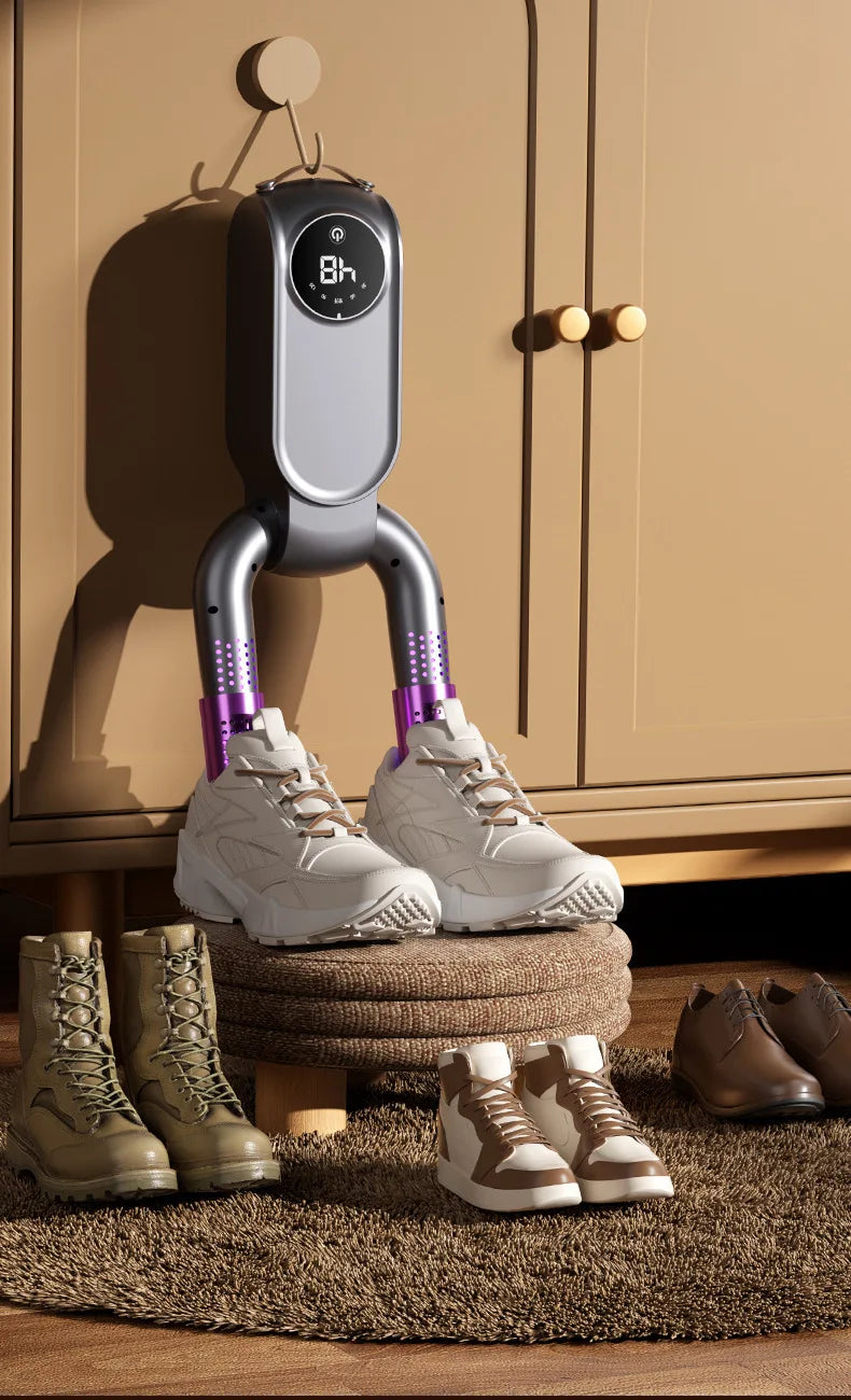 Foldable Shoes Dryer Intelligent Warmer For Home Travel Quick-Drying Shoe Deodorizer Boot Footwear Dry Machine