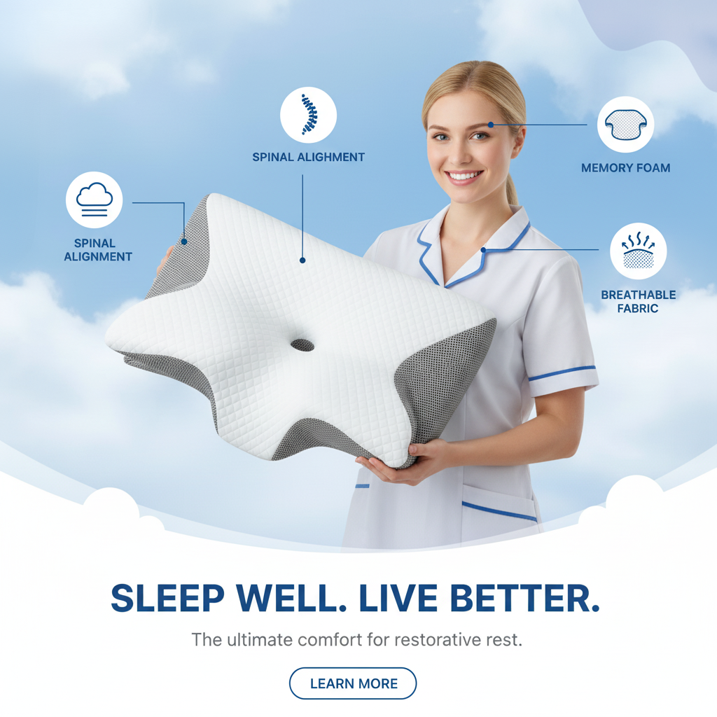 Butterfly Comfort Neck Pillow Buy 1 Get 1 FREE