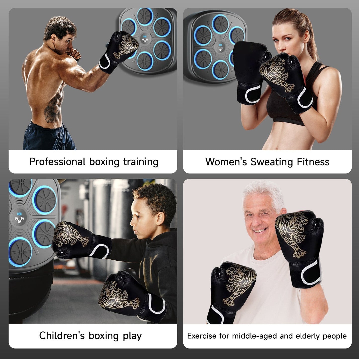 Groovy Punch Fitness Music Machine