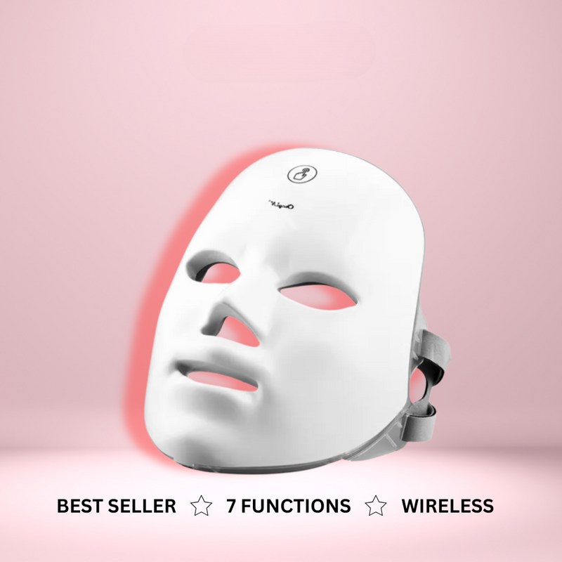 Glowing Skin Red Light LED Mask Bonus (Neck Red Light Strip)