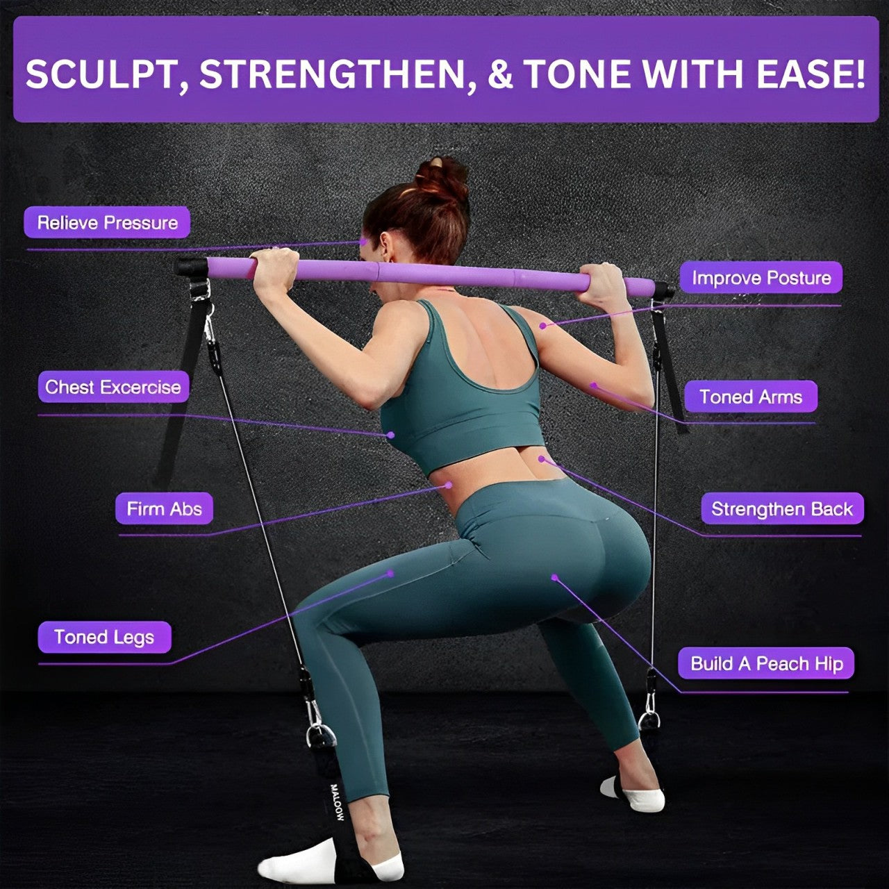 Home Pilates Workout Bar