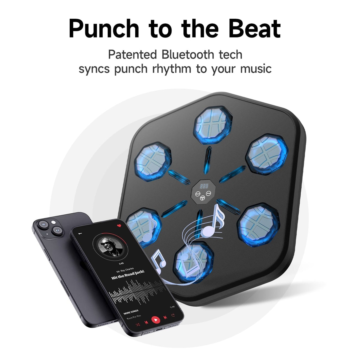 Groovy Punch Fitness Music Machine