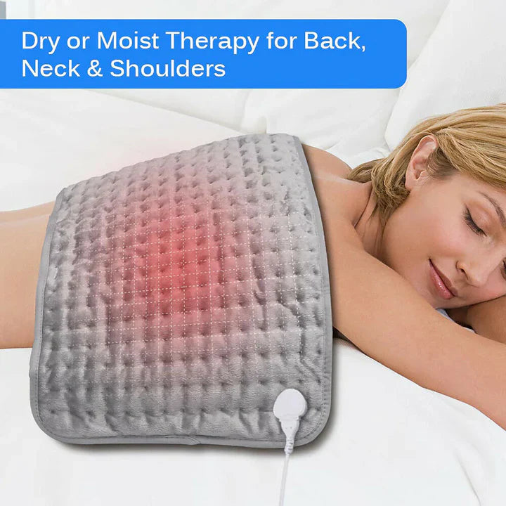 Heated Therapy Pad for Back, Neck & Muscle Relief
