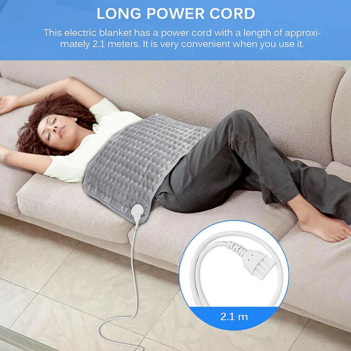 Heated Therapy Pad for Back, Neck & Muscle Relief