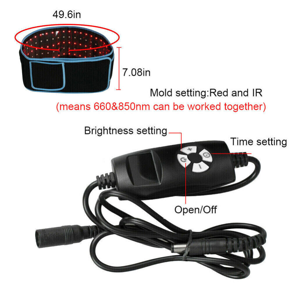 Red Light Therapy Slimming Belt | Tone, Shape & Relax