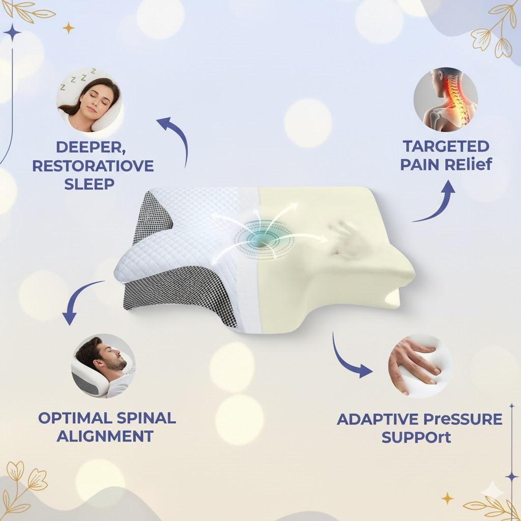Butterfly Comfort Neck Pillow Buy 1 Get 1 FREE